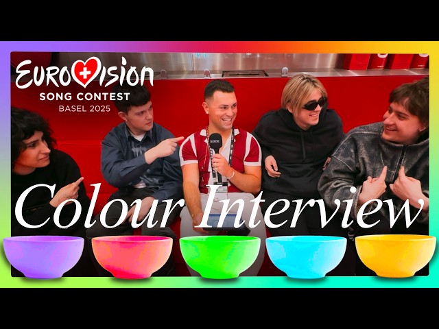 Katarsis - Tavo Akys | THE COLOUR INTERVIEW | Lithuania Eurovision 2025 Semi-Final 2