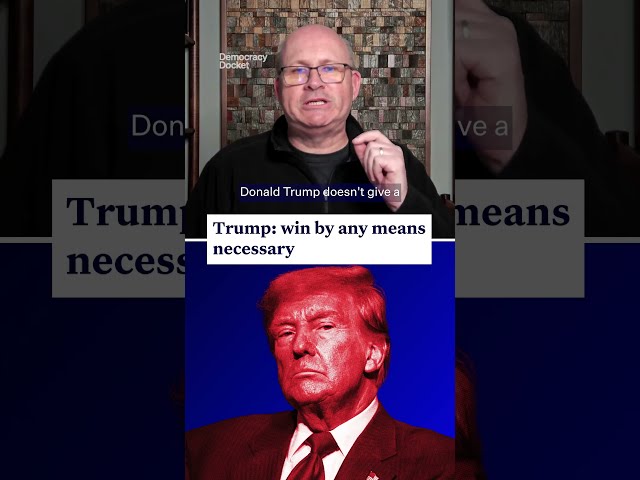 Trump Doesn't Actually Care About Free and Fair Elections