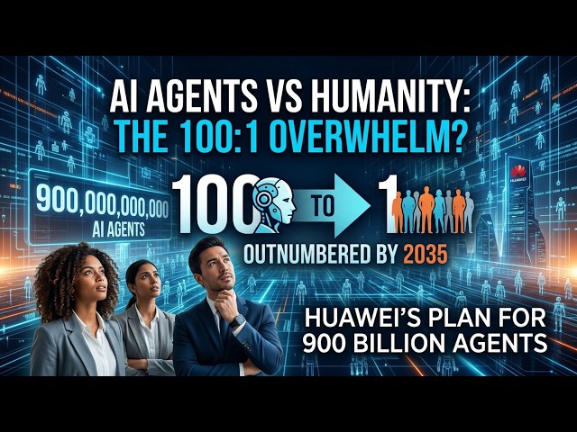 Outnumbered 100 to 1: Inside Huawei’s Plan for 900 Billion AI Agents