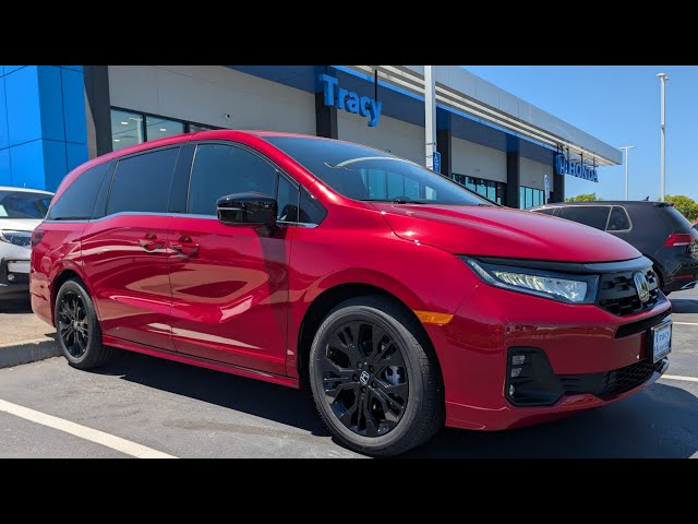 2026 Honda Odyssey Sport L Radiant Red Metallic II