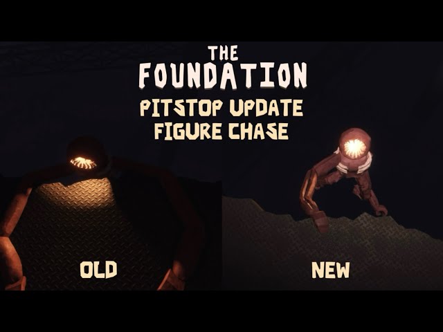 The Foundation Pitstop update - Old vs New Figure chase | Roblox
