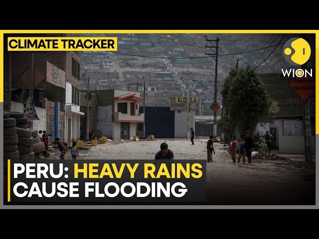 Peru Floods: Streets And Homes Flooded In Peru's Piura City | WION News