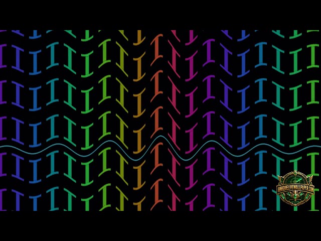 10 Hour Screensaver — Colorful Geometric Lines Create a Seamless Loop for Screensavers or Live Wallp