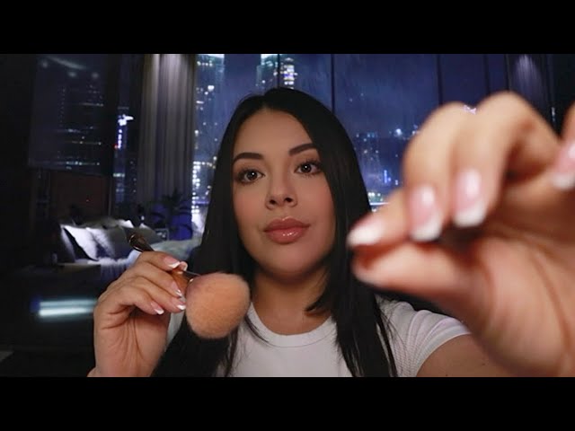 ASMR Plucking Away Negative Energy & Positive Affirmations 💜