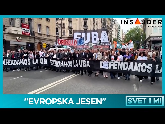 "Evropska jesen": Protesti širom Starog kontinenta