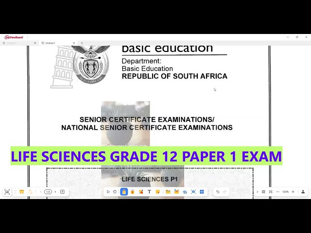 Life Sciences Grade 12 May-June Exam Paper 1 2025
