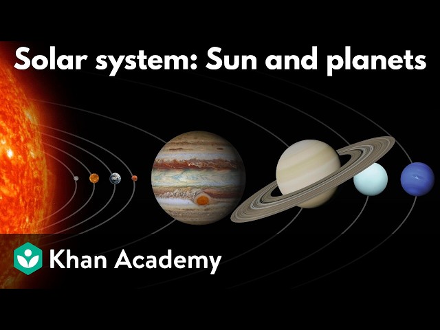 The solar system part 1 | Middle school Earth and space science | Khan Academy