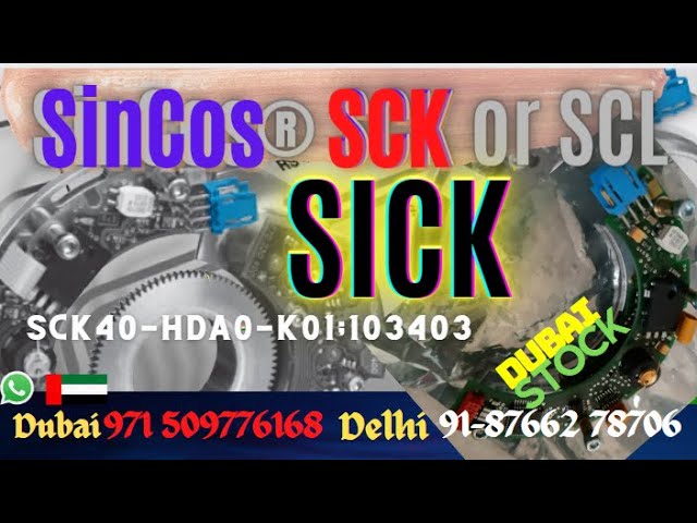 #SCK40 #Hiperface #sck #sincos #Sick #Dubai #uae #howto #insall #align #setting #wiring #repair