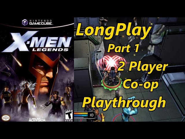 X-Men Legends - Longplay 2 Player Co-op (Part 1 of 2) Full Game Walkthrough (No Commentary)