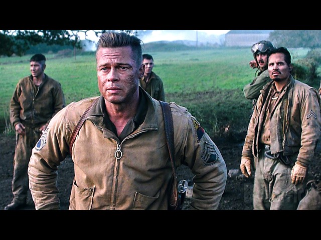 Isolés dans un Tank contre un régiment Allemand | Fury | Extrait VF 🔥 4K