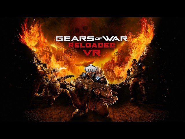 Gears of War: Reloaded VR Performance / New VR Mod / Meta Quest 3 + RTX 4080 Super