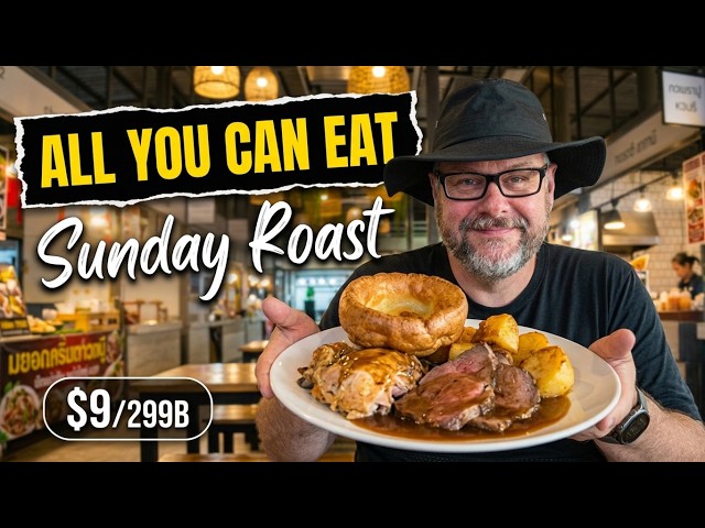 Wood House Chip Shop Sunday Roast Buffet Udon Thani, Thailand
