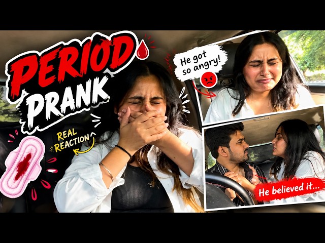 Period Prank 😩 !! Period Prank On My Boyfriend !! Ankush Rajput 😊#viral#period #prank #comedy #love