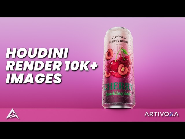 Houdini Tutorial | ULTRA HIGH RESOLUTION RENDERING