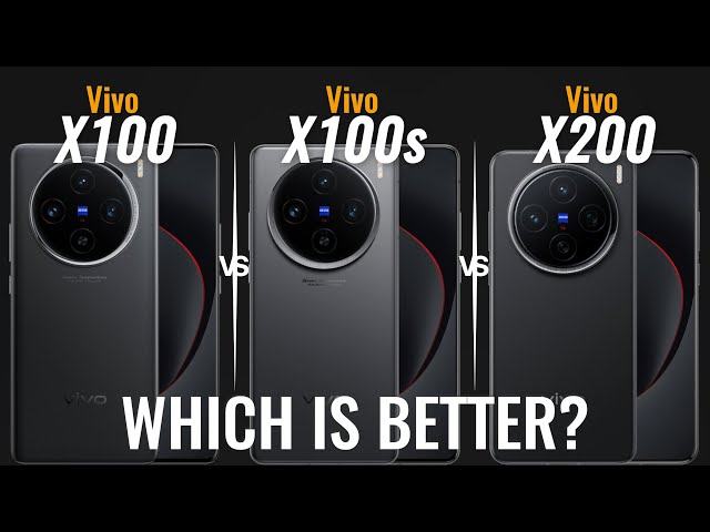 Vivo X100 vs Vivo X100S vs Vivo X200 | What’s New in Vivo Flagship Evolution? 📱