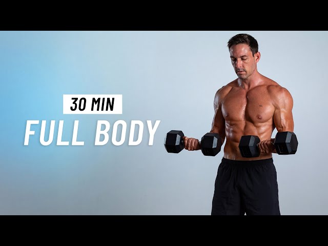 30 Min Full Body Dumbbell Workout - Build Muscle & Strength at Home
