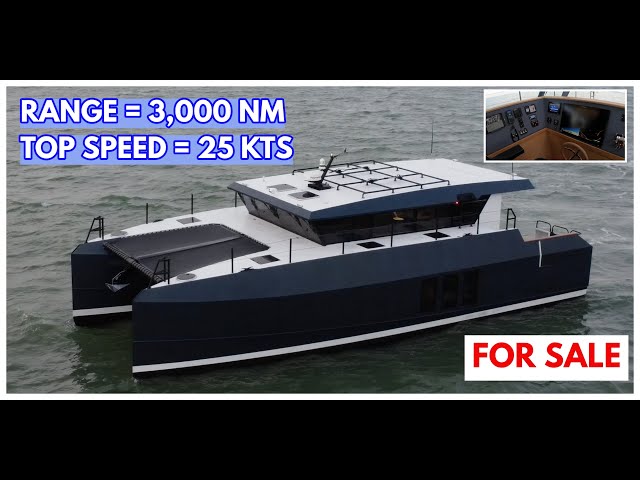 THIS Is Hull 1 Of A BRAND NEW Power Catamaran Explorer Yacht!