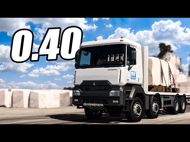 BeamNG 0.40 Brings a brand new truck!