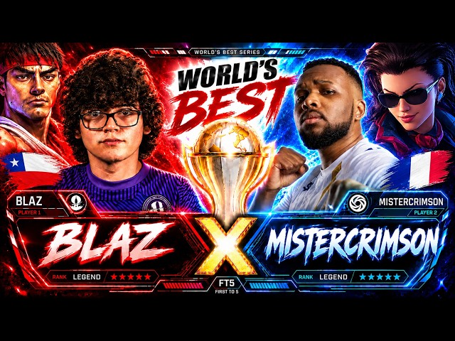 🔥 SF6 — Ryu (BLAZ vs MisterCrimson) C.Viper 🔥Street Fighter 6