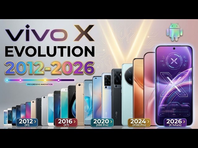 Vivo X Series Evolution (2012 - 2026) | The Smartphone Legend!