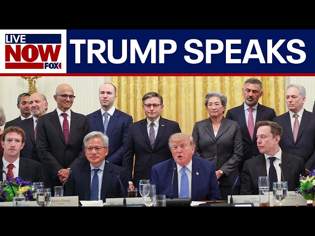 President Trump meets with tech leaders amid AI concerns