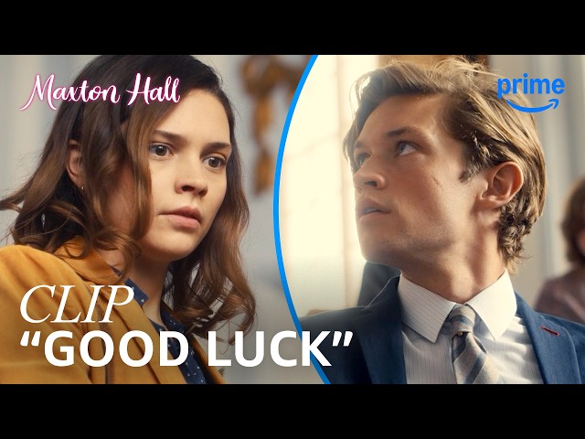 James Tells Ruby “Good Luck” | Maxton Hall | Clip | Prime Video