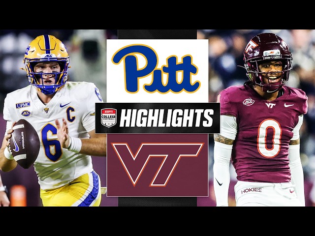 Pittsburgh Panthers vs. Virginia Tech Hokies | Full Game Highlights | ESPN College Football
