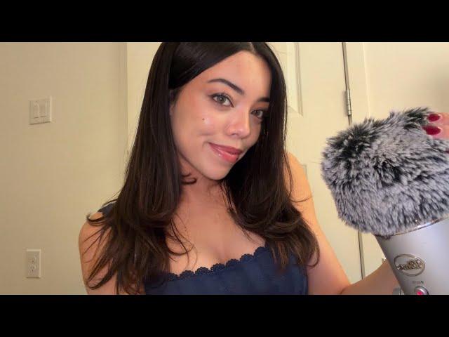 ASMR Cozy Mic Brushing & Positive Affirmations! 