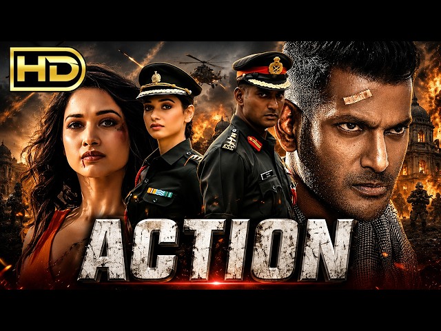 Action - South Blockbuster Hindi Dubbed Full Movie | Tamannaah, Aishwarya Lekshmi, Yogi Babu