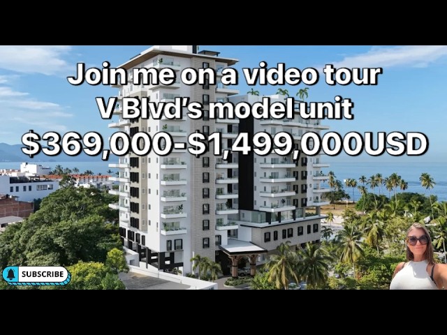 V Boulevard Puerto Vallarta | Full Walkthrough of This New Luxury Development - Condos Available