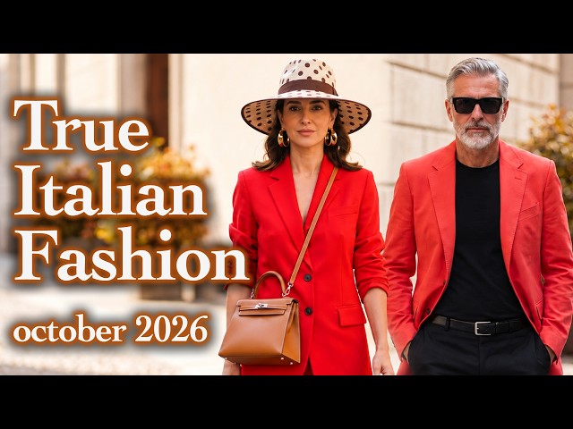 Italy’s Most Viral Autumn Fashion October 2026. Chic Outfits & Timeless Italian Style. Fashion Vlog