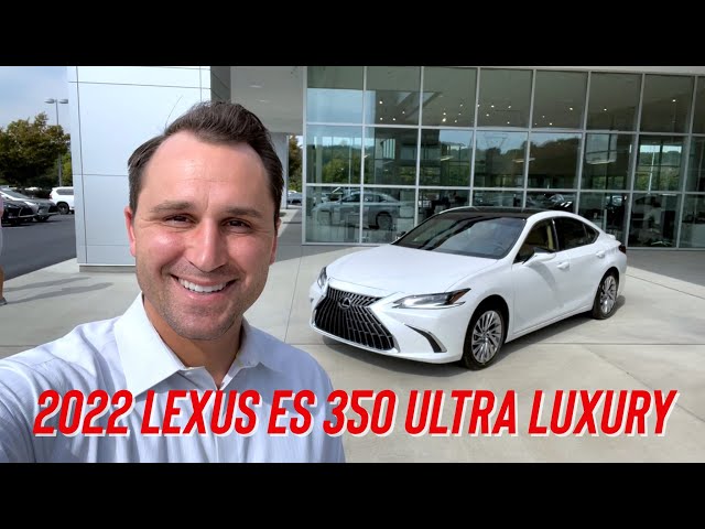 Lexus ES 350 Ultra Luxury 2022 года