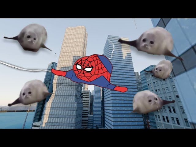Spider-Man but its Bouncing Seals