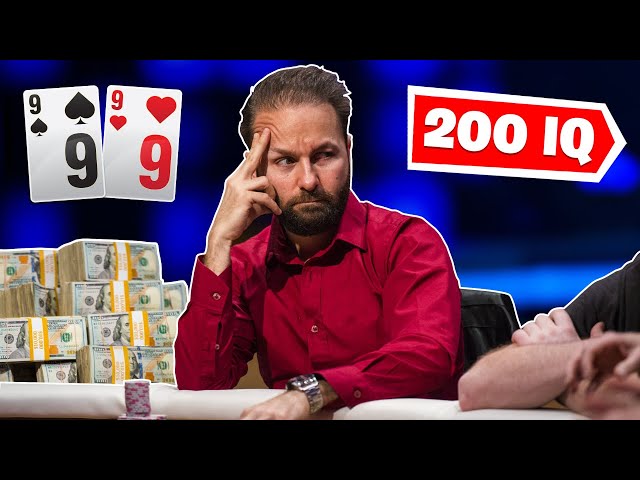 Best Poker 200 IQ PLAYS and READS!