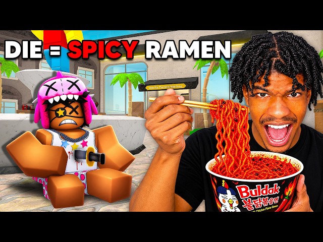 if i DIE i eat SPICY NOODLES in MM2..