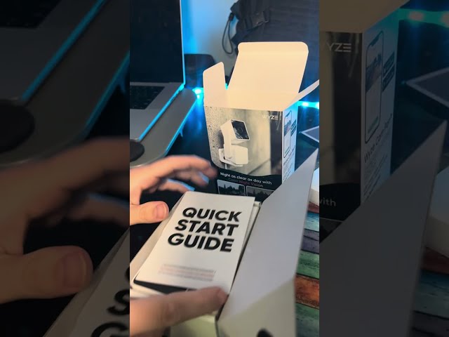 wyze security camera unboxing review