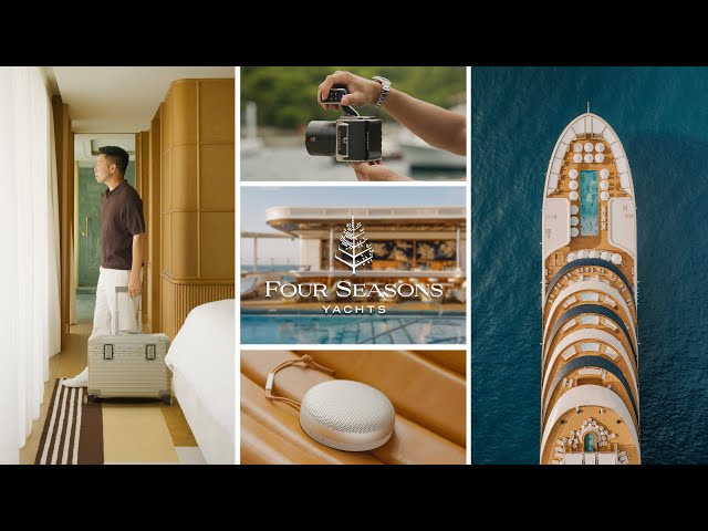 What’s in my Tech & Camera Travel Bag // Four Seasons Yacht