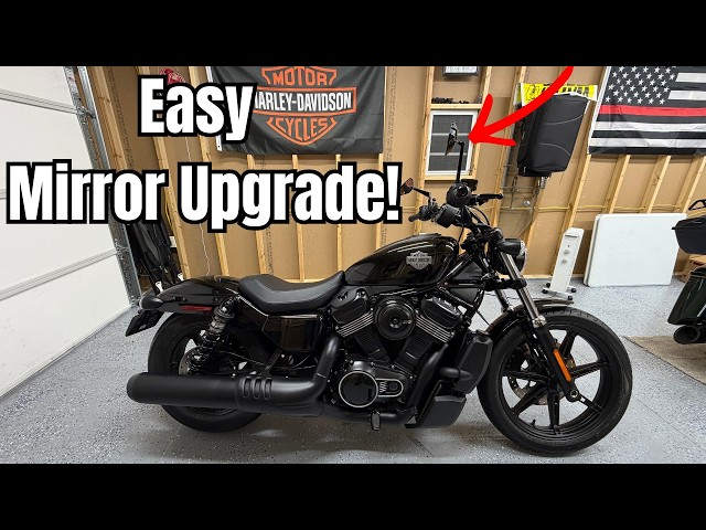 How to Replace Stock Mirrors on a 2026 Harley Davidson Nightster