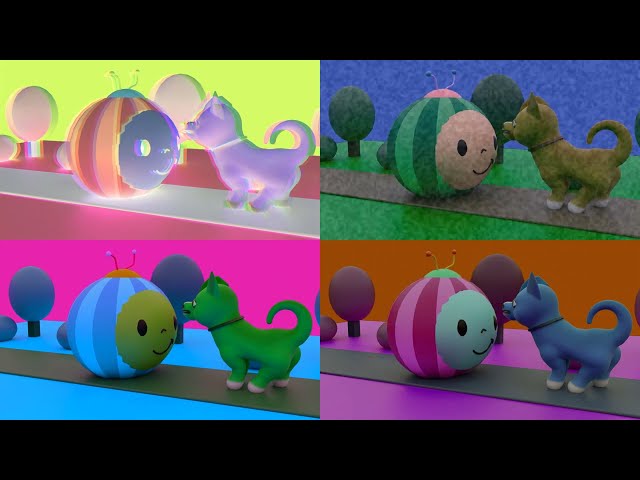 Max Meets Cocomelon In The Park Effects Sponsored By Gamavision Csupo Effects Combined | Inverted