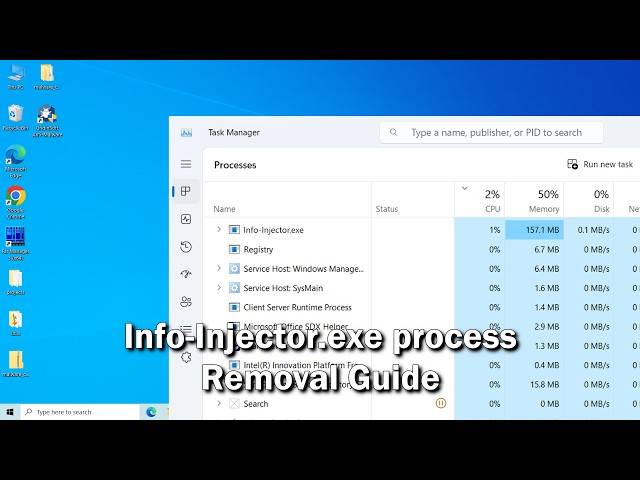 Info-Injector.exe Process in Windows - How to Remove?