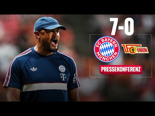 Pressekonferenz nach dem 7:0-Kantersieg gegen Union Berlin | 4. Spieltag Bundesliga