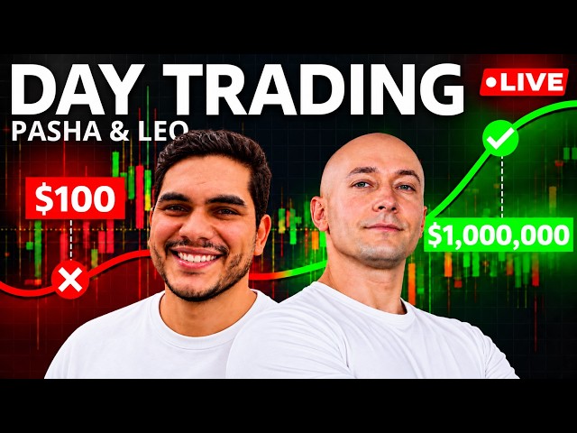 [LIVE] NASDAQ Futures Trading w/ Pasha & Leo – OIL, SPY, QQQ, ES | Real-Time Day Trading Strategy