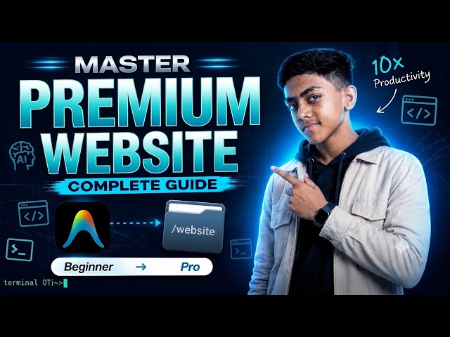 How to Build a professional Website Using AI in 2026