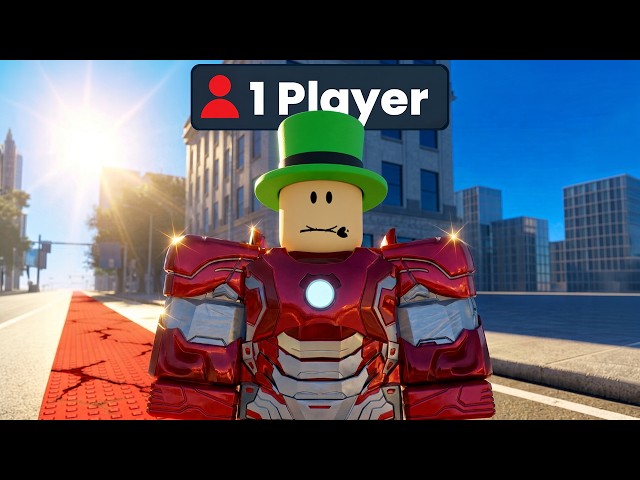 Exploring ABANDONED Roblox Iron Man Games
