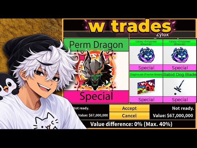 🔴Looking For dog blade & TRADING Perm Dragon Game pass  || Leviathan Hunt