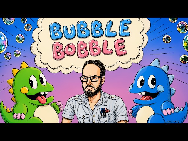 Beating Bubble Bobble (NES) - Angry Video Game Nerd (AVGN)
