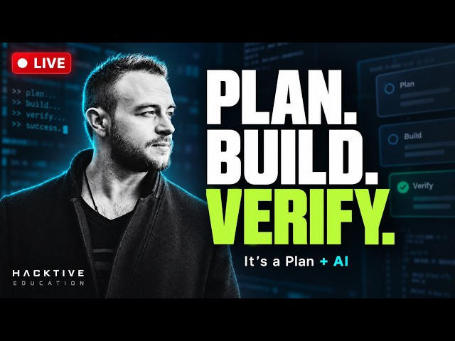 Building My AI Dev Loop Live | It’s a Plan Setup