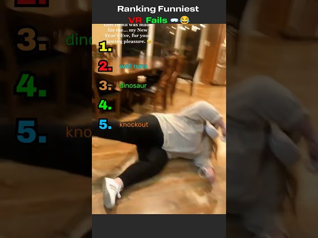 Try Not To Laugh: Top 5 Funniest VR Fails 😂