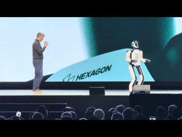 Hexagon Live 2025 - Aeon humanoid robot introduction