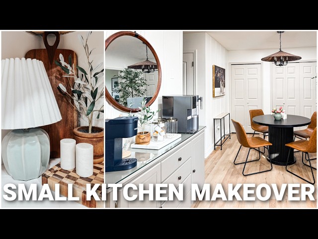 DIY KITCHEN & DINING ROOM MAKEOVER 2026 | SMALL KITCHEN DECORATING IDEAS | DECORATING ON A BUDGET